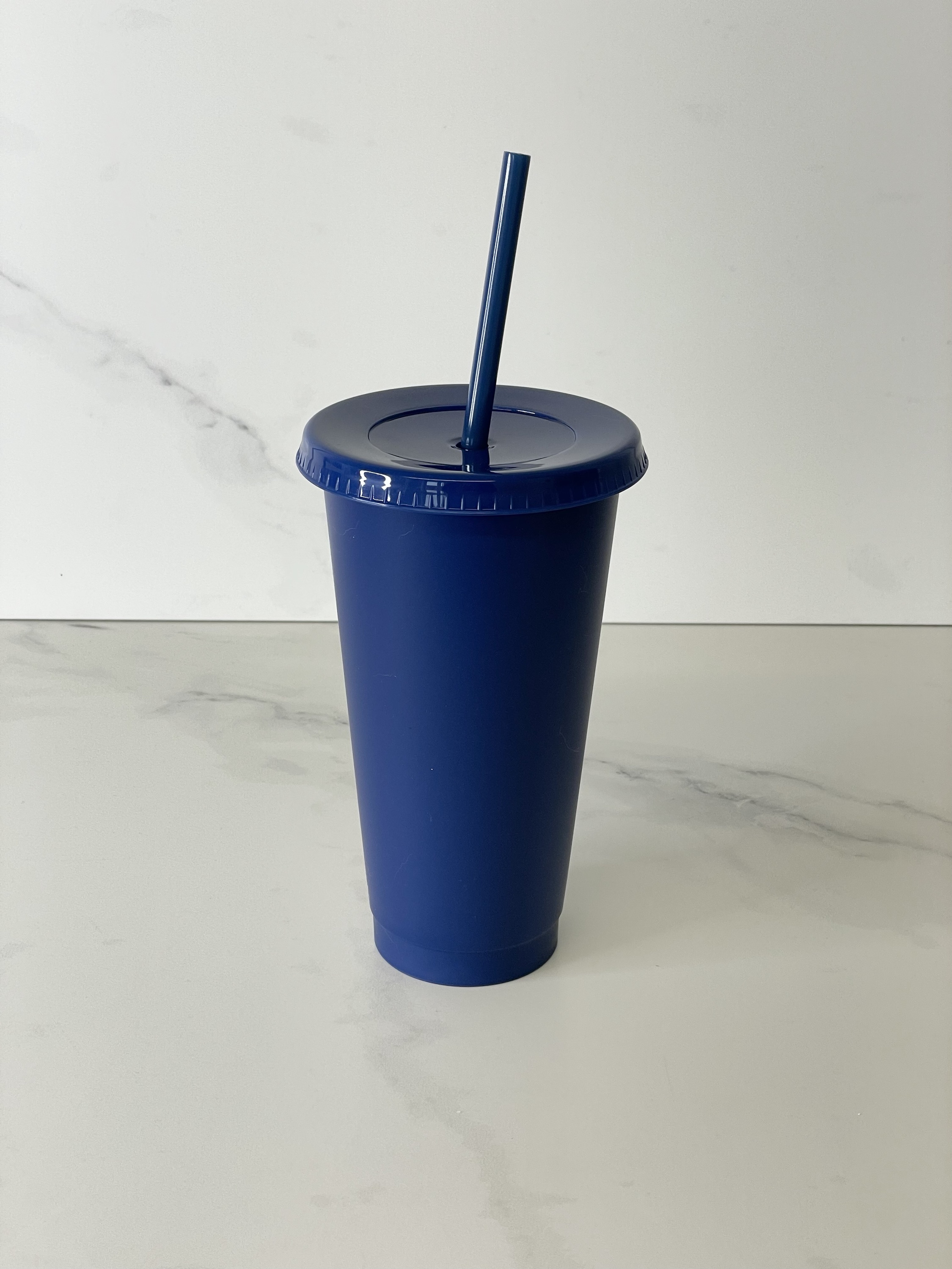 Navy Blue cold cup 24oz - ZMDesigns