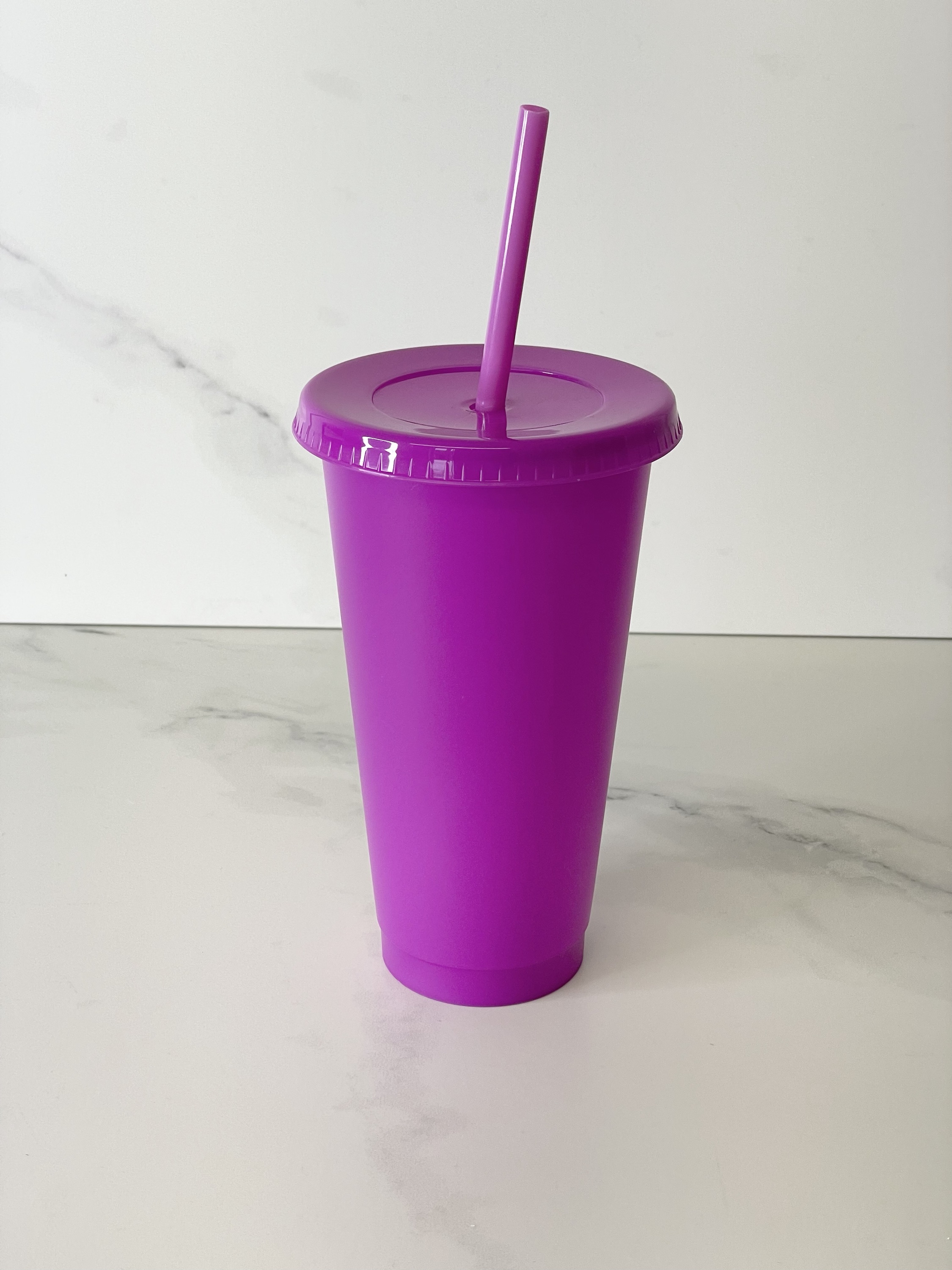 Pinky/Purple cold cup 24oz - ZMDesigns