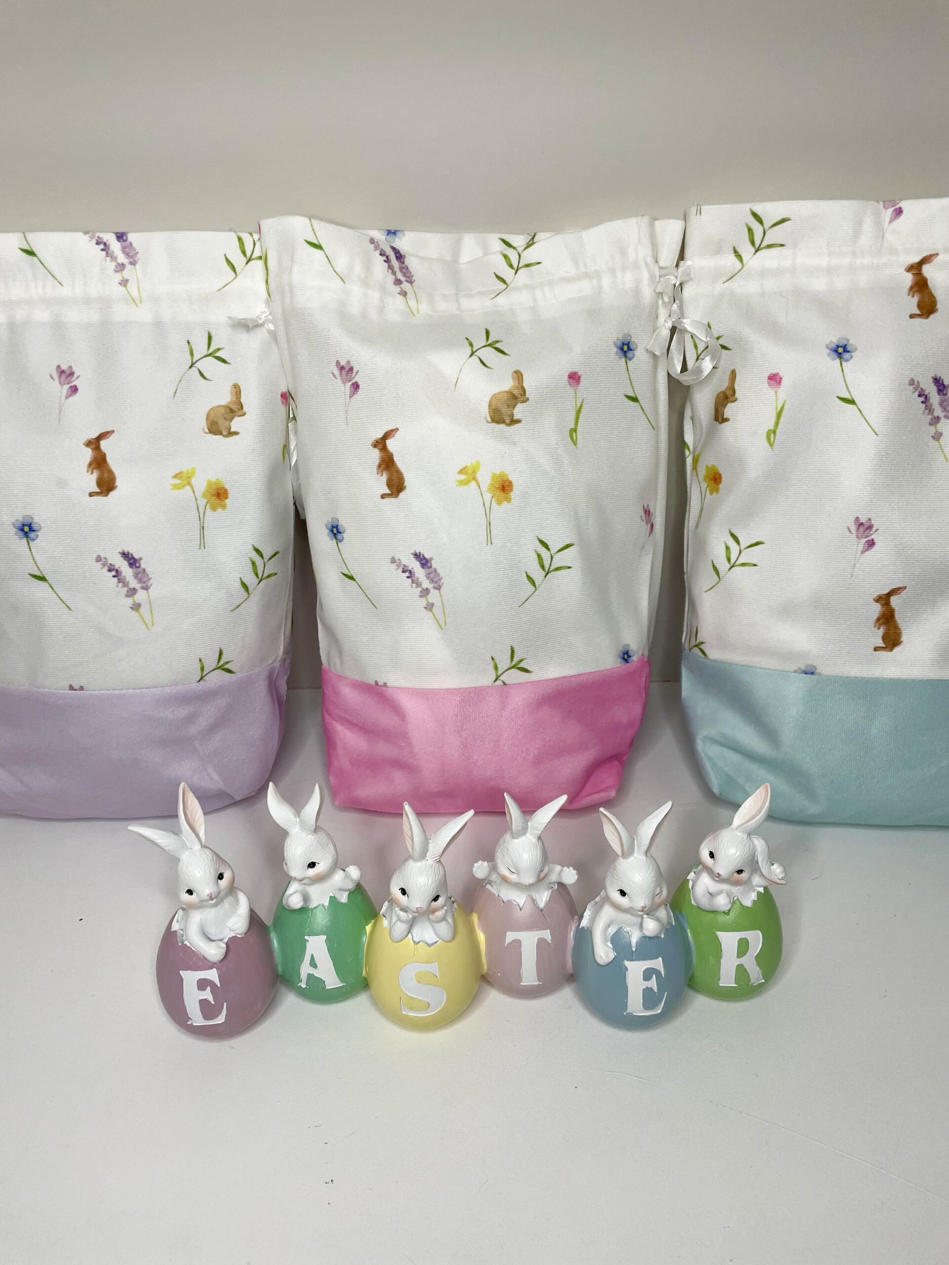 Velvet Easter Bunny Bags - ZMDesigns