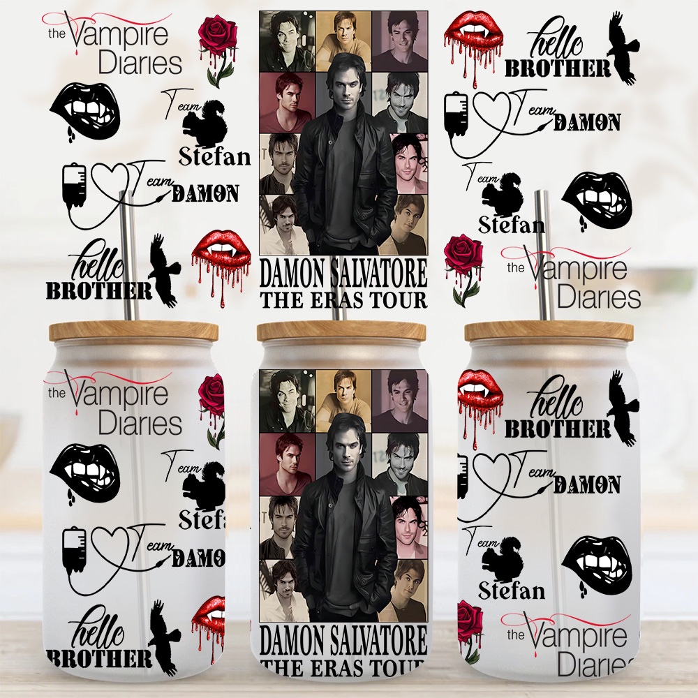 LOGOVISION Vampire Diaries Damon Fruit Coperta super morbida al tatto setoso – 152 x 127 cm